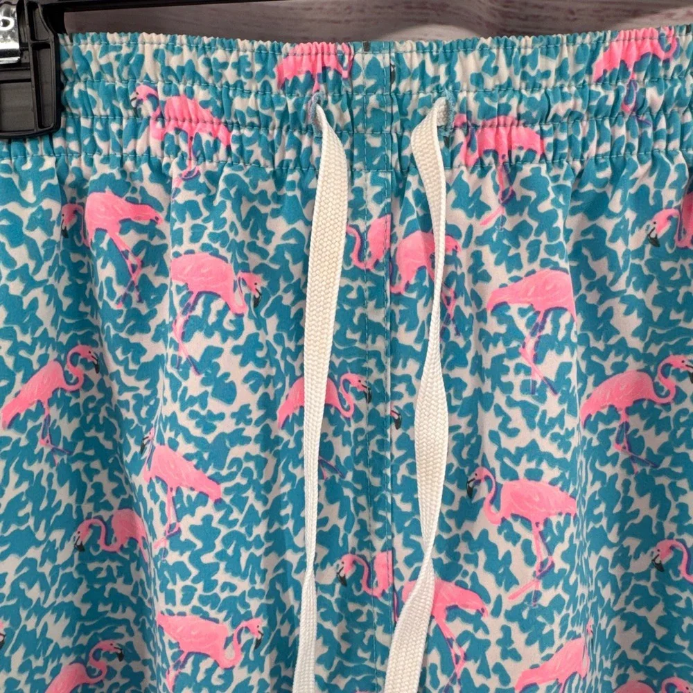 Chubbies Shorts Mens 2XL Pink Flamingo Print 5.5